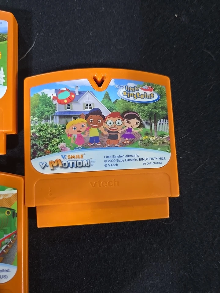 LOT 5 VTECH VSMILE VMOTION GAMES USB Thomas Train Action Mania Wild Waves Mickey - Image 4 of 4