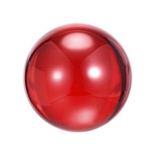 Red Acrylic Contact Juggling Ball 3-1/8 inch 80mm with Ball Bag