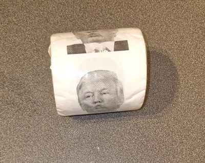 Donald Trump Novelty Funny Toilet Paper Soft Printed Gift Toilet Tissue Roll UK