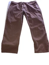Weatherproof Vintage-Men’s -Regular Fit-Rusty Brown—Fleece-Lined Pants-42x29