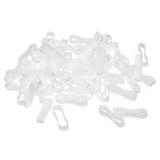 100Pcs Silicone Rubber Bands Rings Non-slip 20mm Dia 0.7mm Thick 5mm Width