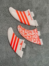 Excellent FCS 2 fins medium JW signature Aircore fins