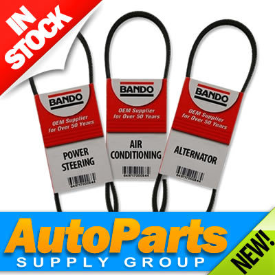 Montero 1997/99 FAN BELT SET Alternator-Air Conditioning-Power Steering ALL 3 PC - Picture 1 of 1