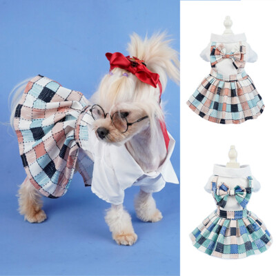 BT Bear Hunde-Prinzessinnenkleid Mit Tutu-Rock – Schmetterlings-Design Für Kleine Hunde