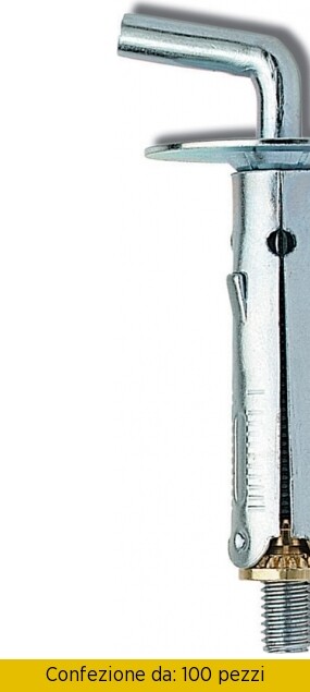 Elematic Tasselli T61 / Gc9 Gancio Corto Pezzi 100 Itw 8712055