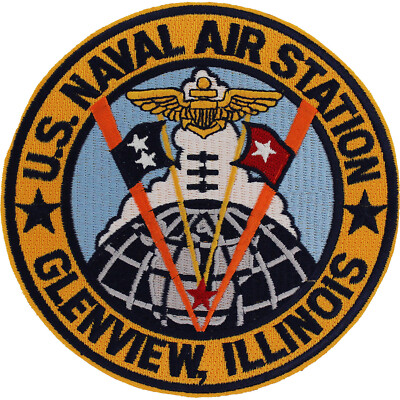 Naval Air Station Glenview, Illinois Patch ( 5'' ) P1379