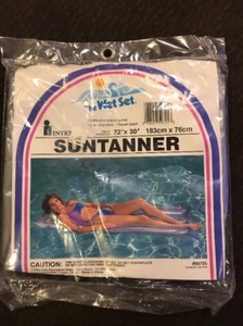 Pool inflatable Suntanner 1990 90s water vtg nos old new water float Wet Set 78257597253 | eBay