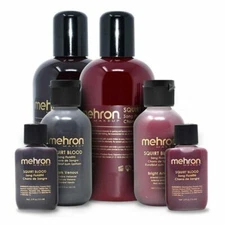 Mehron Squirt Blood for SFX/Halloween, Asst Sizes and Colors