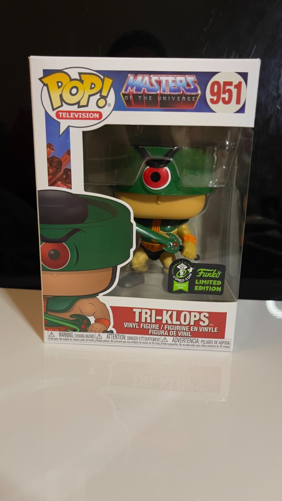 Funko Pop! Vinyl Figure - Tv #951 - Tri-Klops - Eccc 2020 Exclusive