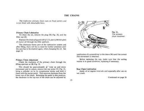 Triumph Owners Manual Book 1973 X75 Hurricane - Picture 10 of 12
