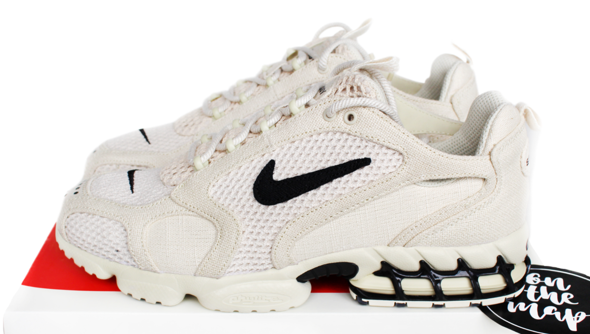 STUSSY×NIKE エアズームスピリドン Nike x Stussy Air Zoom Spiridon Cage 2 Fossil Beige UK 9 10 11 US