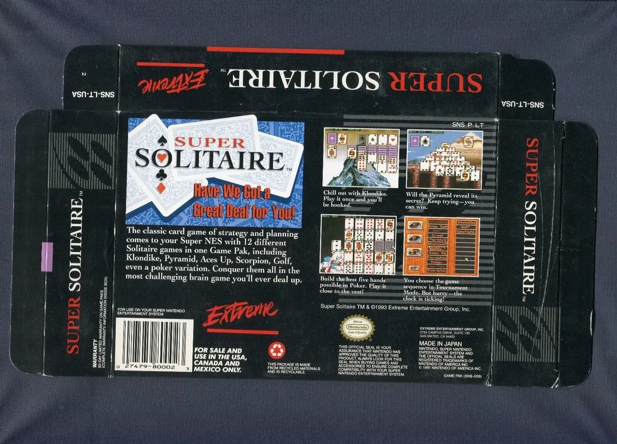 Super Solitaire (SNES)