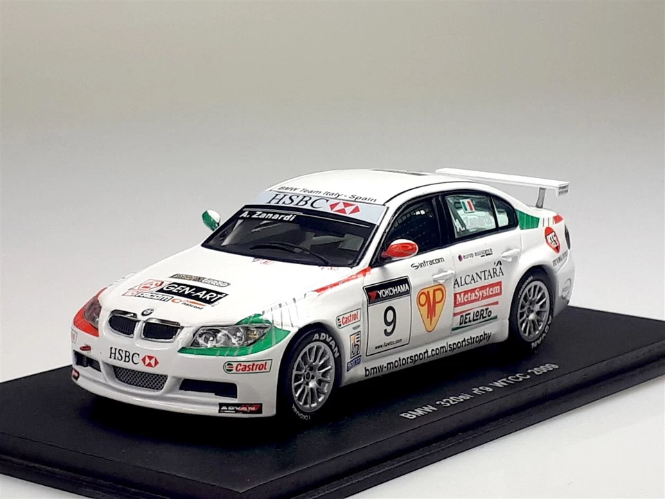 BMW 320i #9 A.Zanardi WTCC 2009 - 1/43 - CHISPA Foto 3 de 4