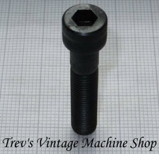 1/2 BSF hex socket cap head Allen screws - black steel - 5/8in to 4in long