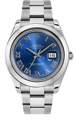 datejust ii blue dial