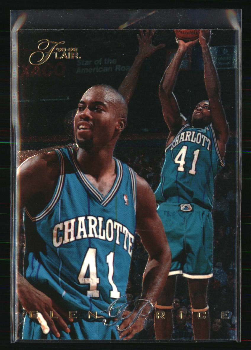 Glen Rice 1995-96 Flair #159 BASKETBALL Card