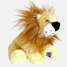 Ganz Webkinz Lil Kinz Lion Plush Stuffed Animal Soft Toy HS006 NO CODE/TAG EUC