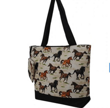 NGIL Horse running Canvas Tote Bag