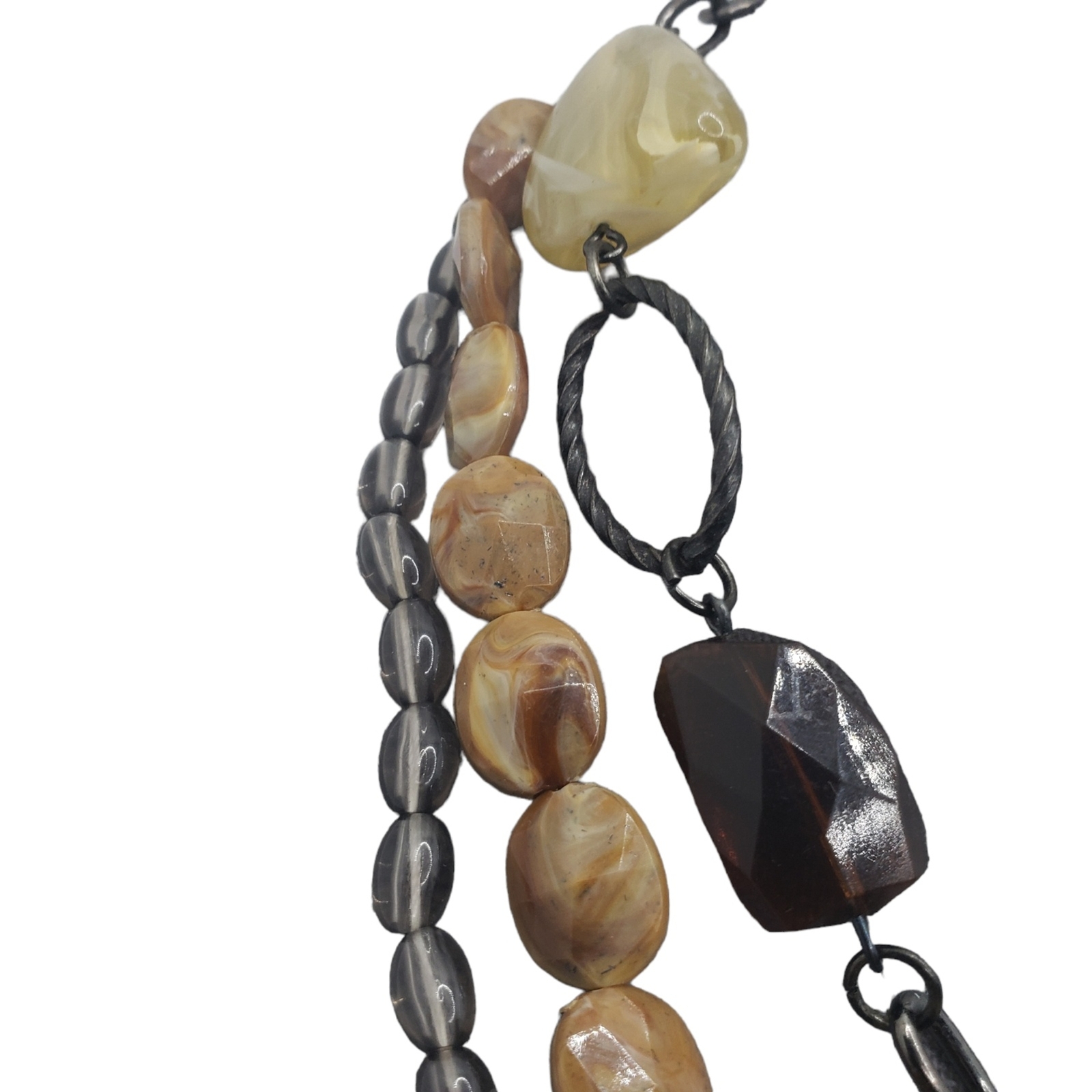 Cookie Lee Multi Strand Adjustable Length Necklac… - image 6