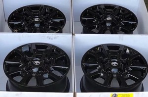 TOYOTA TUNDRA TRD PRO 18" OEM FACTORY WHEELS RIMS 18 Black | eBay