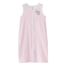 Carter's Pink Knit Wear-A-Blanket Wearable Blanket for Infant Girl up to 18 Lbs