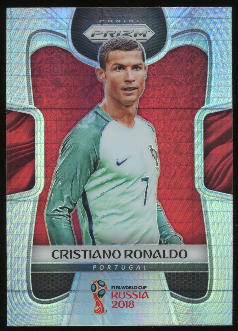 2018 Panini Prizm World Cup Cristiano Ronaldo Hyper