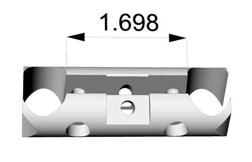 Tubus Adapter For Vintage 1980s Centurion Le Mans Frames - Aluminum 3D Printed - Picture 9 of 22
