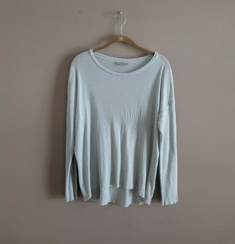 COS Women's M Light Gray Thin Knit 