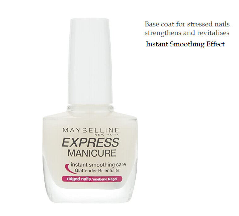Maybelline Express Manicure-Nail Care /Base/Top Coat /Protection-10ml | eBay