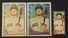 2023 Allen & Ginter Base Hot Box #35 Alex Verdugo - Boston Red Sox + Black Mini 