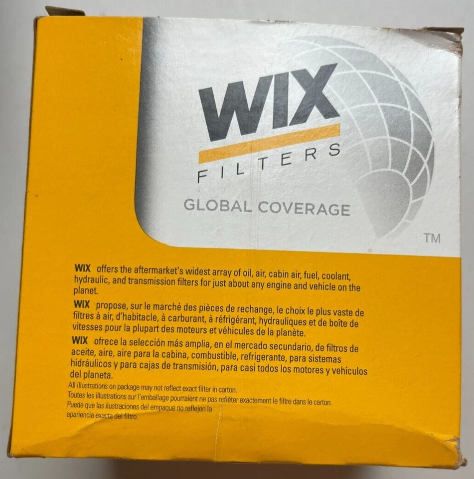 Filtro de aceite de motor WIX 51085 para Chrysler 300 Dodge Viper Jeep Wrangler Plymouth Foto 4 de 4