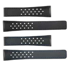 20mm~22mm Calf Grain to fit Tag Heuer Deployment Buckle Leather Straps