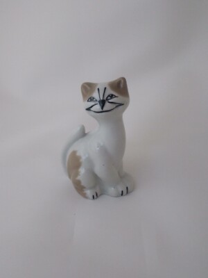 Weetman Keramik lächelnde Katze Figur