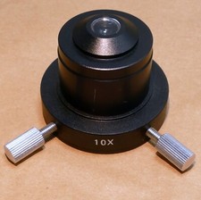 10X OIL contrast ring Darkfield Condenser for Compound Microscopes AmScope