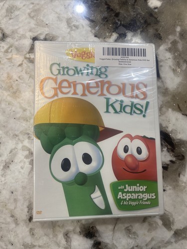 VeggieTales ~ Growing Generous Kids & Growing Faithful Kids - Brand New DVDs - Picture 2 of 4