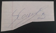 2 Cold Scorpio Signature Signed Cut Auto Autograph WWF WWE WCW TNA