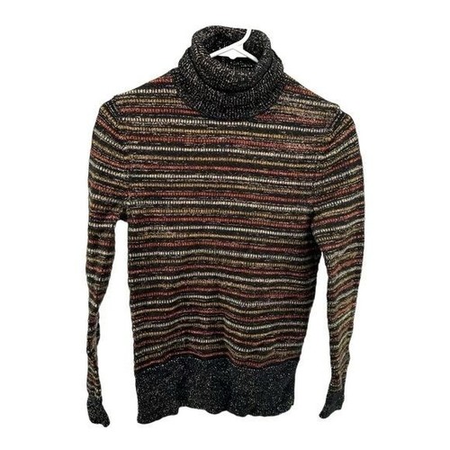 Marc by Marc Jacobs | Women’s M Medium Merino Wool Turtleneck Striped Black