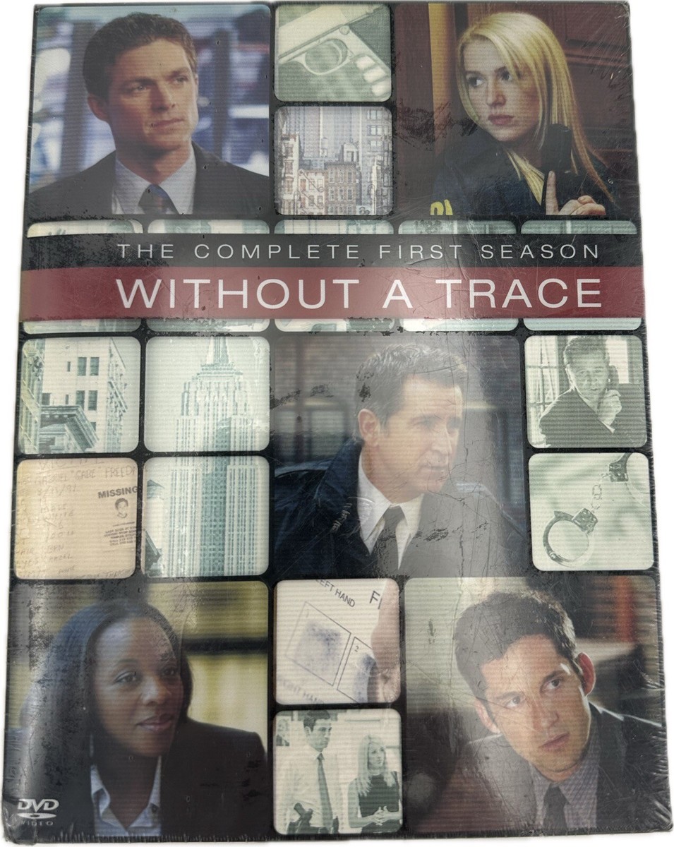 (未使用･未開封品)Without a Trace: Complete First Season [DVD] Without a Trace: Complete First Season 1 (DVD, 2007, 6-Disc