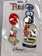 Disney Parks Patched Winnie the Pooh Adhesive Patch Set - NEW