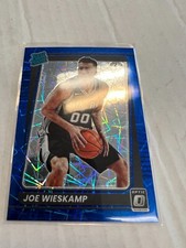 Joe Wieskamp 2021-22 Optic Rated Rookie Blue Velocity Prizm Card #180