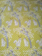 Michael Miller~Whimsical Forest Cats Kitties~100% Cotton~By The Yard~44" Wide