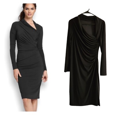 white christmas dresses David Meister | Sleeveless Sheath Dress | Black main image 1