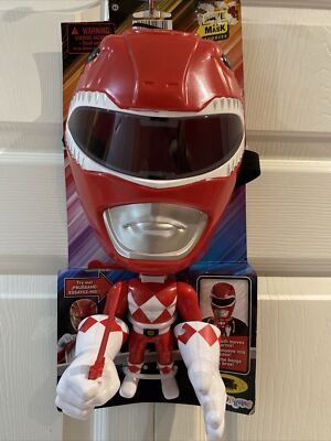Power Rangers Red Ranger Move A Mask Buddies Walmart