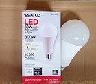 Satco S11465 30W A25 3000K High Lumen LED Bulb replace 300W Incandescent Lamps