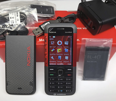 NOKIA 5310 XPRESSMUSIC MOBILE PHONE BLUETOOTH CAMERA MP3 EDGE UMTS NEW NEW