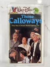 Those Calloways (VHS) Walt Disney Home Video Clamshell