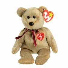 TY Beanie Baby -1999 Signature Bear Vintage 1999 Tags Attached Pristine  4228