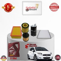 Inspektionskit Filter + ÖL Fiat Grande Punto 1.9 Mjt 96KW 131CV Von 2010-> 2012