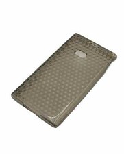 Cover per Nokia Lumia 900 TPU Fumè Custodia Morbida Gel Trasparente Slim