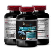 brain booster mental clarity - WILD ALASKAN SALMON OIL -alaska salmon omega 3 1B